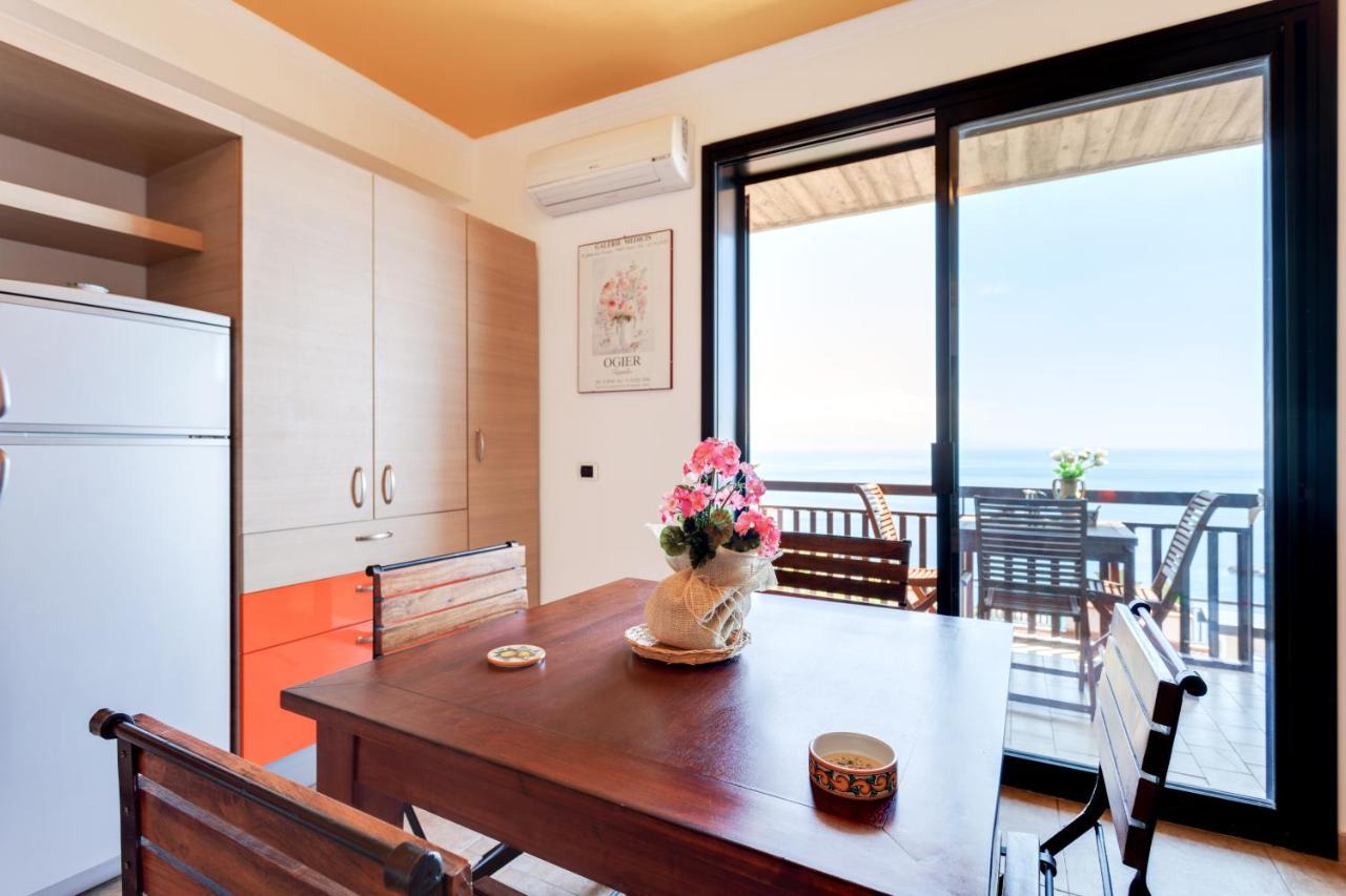 Taormina Panoramic Seaview Apartment Esterno foto