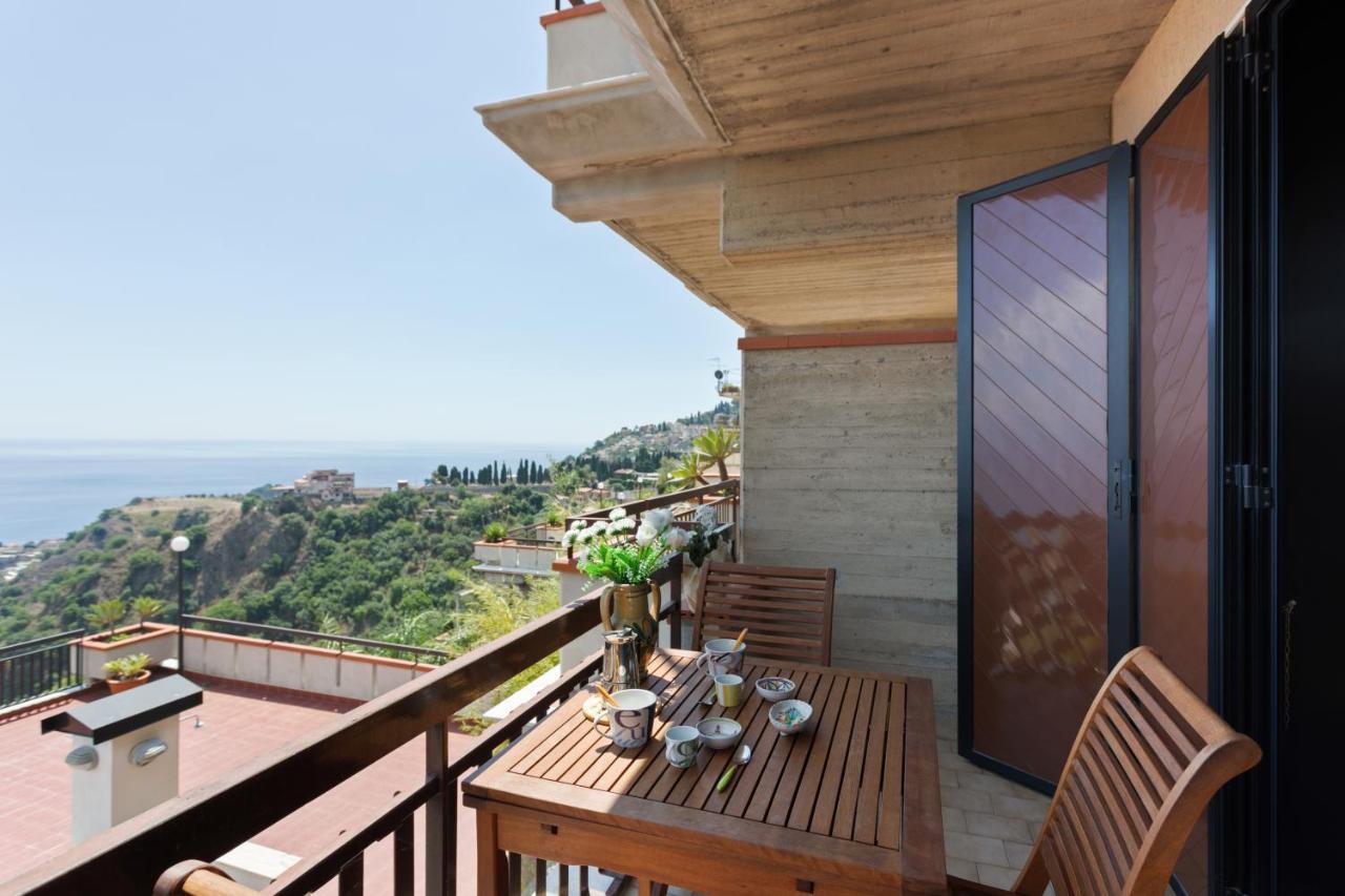 Taormina Panoramic Seaview Apartment Esterno foto