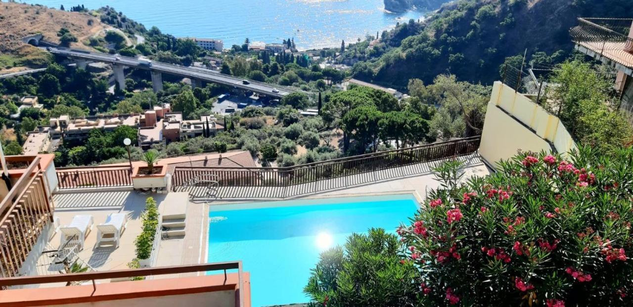 Taormina Panoramic Seaview Apartment Esterno foto